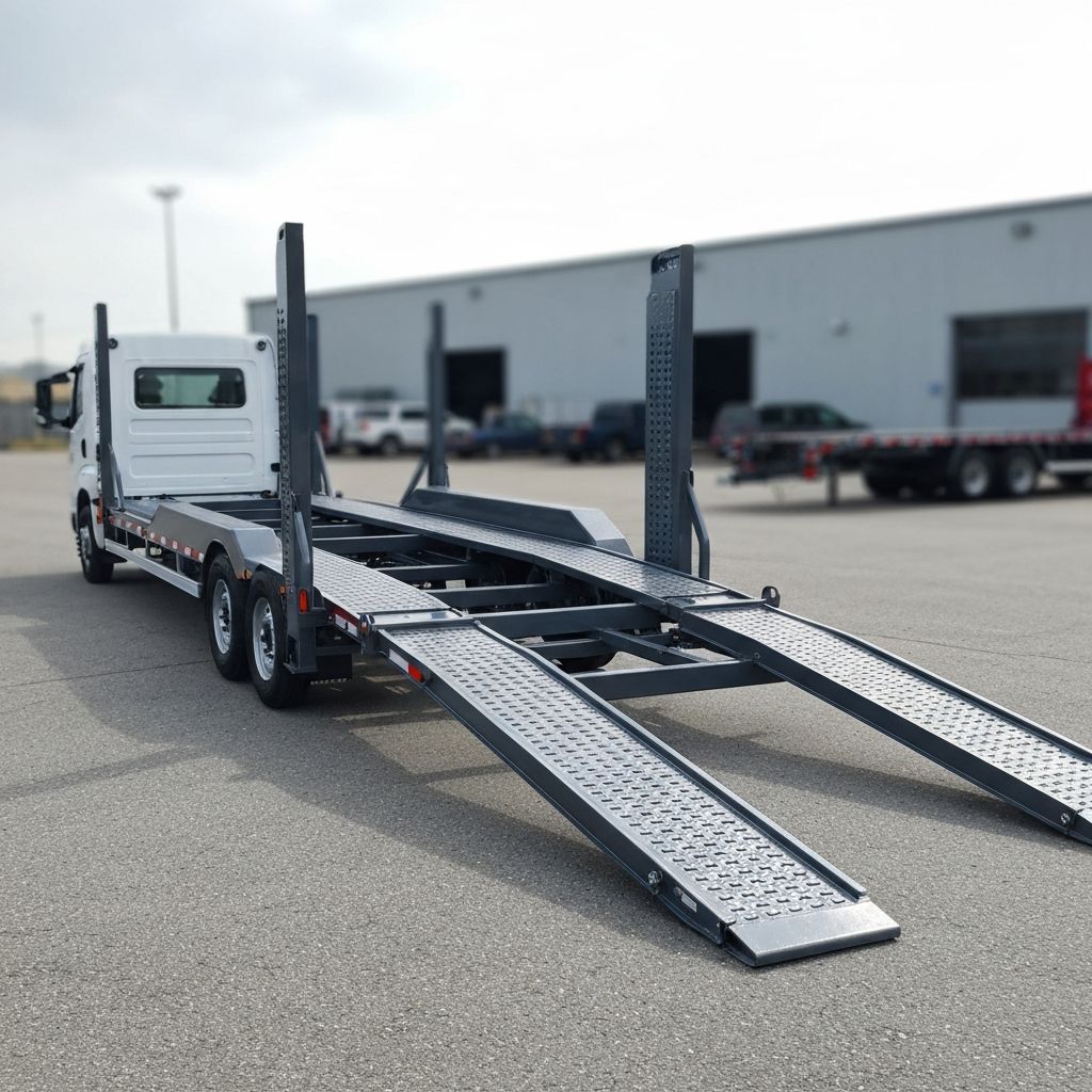 Přívěs pro přepravu aut